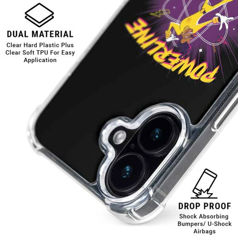 Disney Powerline World Tour 95 iPhone 16 Clear Case